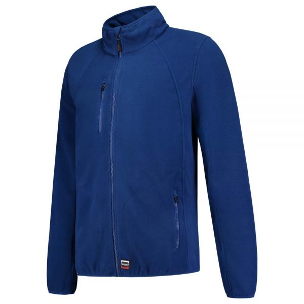 SWEATVEST FLEECE LUXE Kleur Royalblue