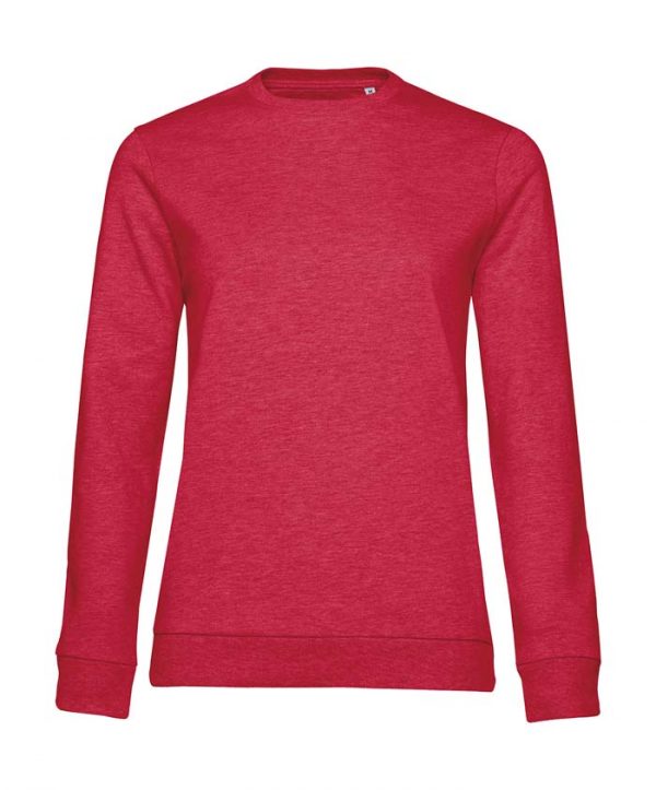 Set In women French Terry Kleur Heather Red