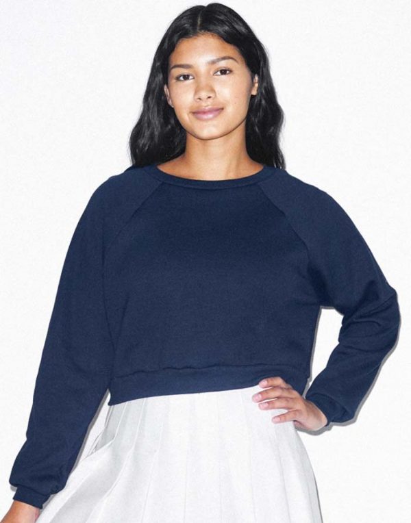 Womens Flex Fleece Crop Pullover Promo