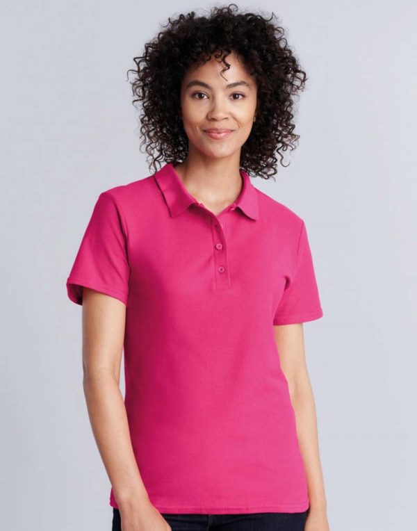 500.09 Softstyle Ladies Double Pique Polo Promo