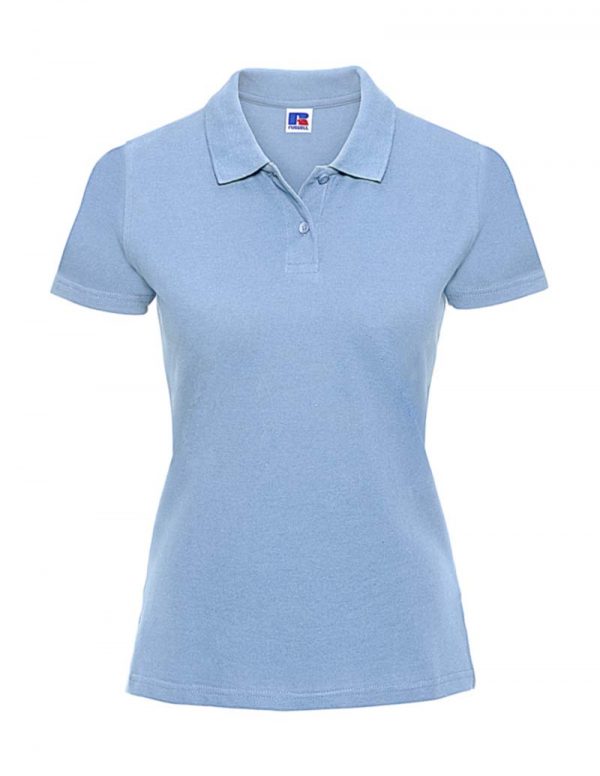 Ladies Classic Cotton Polo Kleur Candy Sky