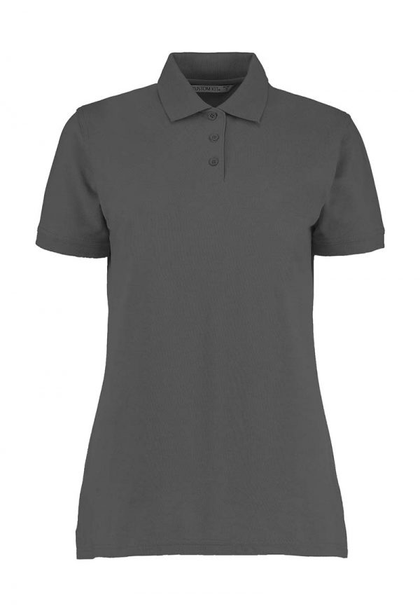 Ladies Classic Fit Polo Superwash® 60º Promo Kleur Charcoal