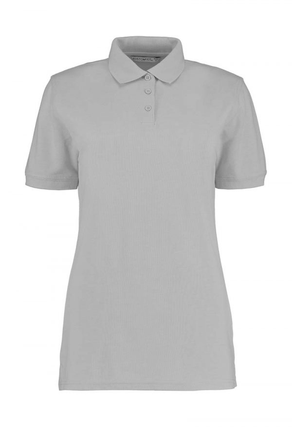 Ladies Classic Fit Polo Superwash® 60º Promo Kleur Heather Grey