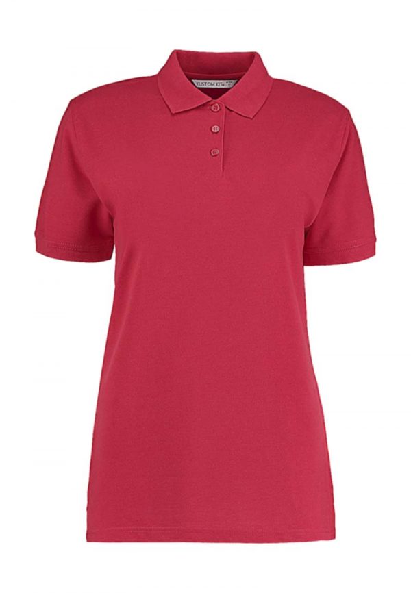 Ladies Classic Fit Polo Superwash® 60º Promo Kleur Red