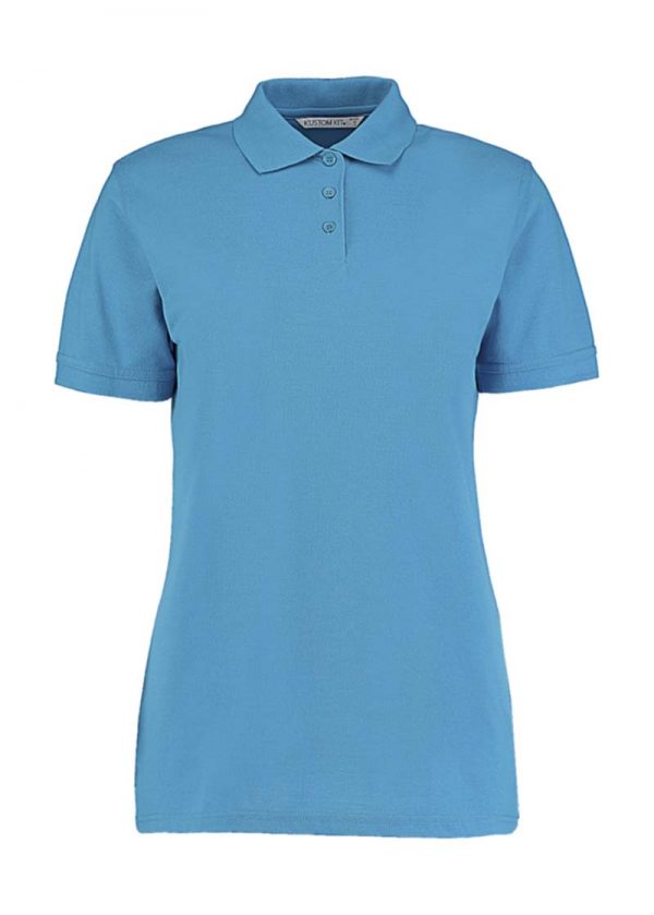 Ladies Classic Fit Polo Superwash® 60º Promo Kleur Turquoise