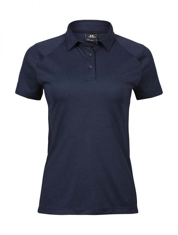 Ladies Luxury Sport Polo Kleur Navy