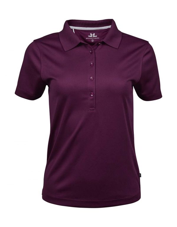 Ladies Performance Polo Kleur Purple