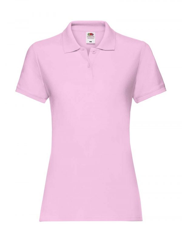 Ladies Premium Polo Kleur Light Pink