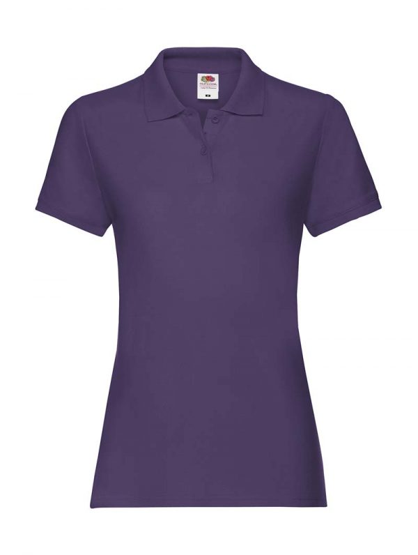 Ladies Premium Polo Kleur Purple