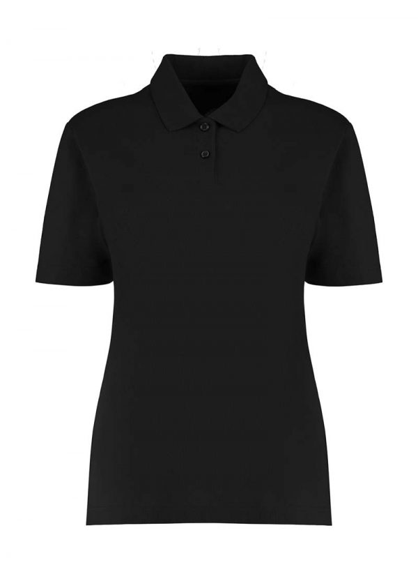 Womens Regular Fit Workforce Polo Kleur Black