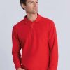 505.09 Premium Cotton Adult Double Piqué Polo LS Promo