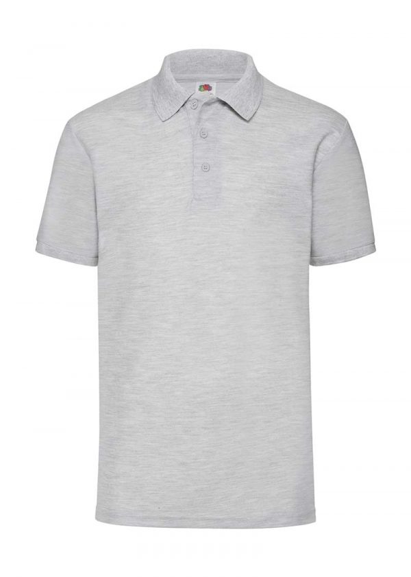 65 35 polo Kleur Heather Grey