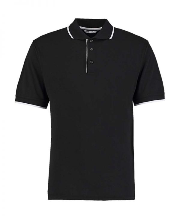 Classic Fit Essential Polo Kleur Black White