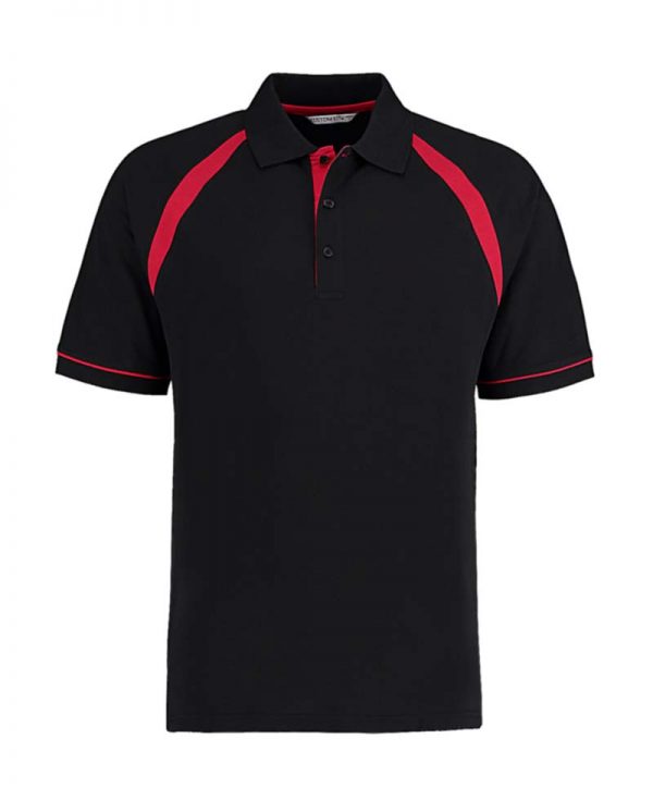 Classic Fit Oak Hill Polo Kleur Black Bright Red