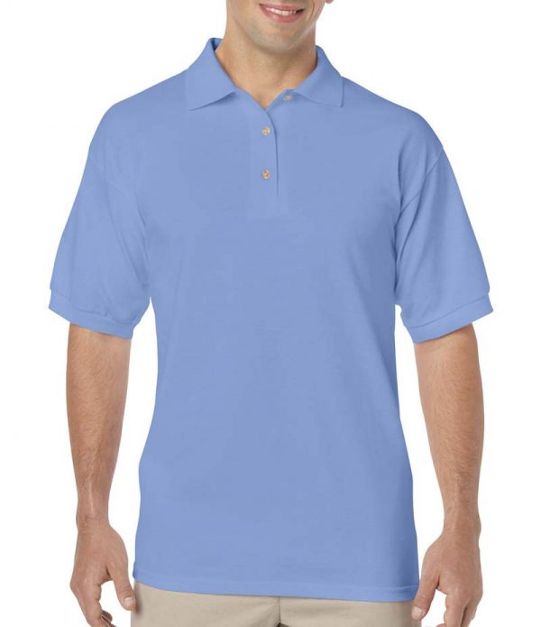 DryBlend Adult Jersey Polo Kleur Carolina Blue