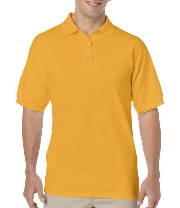 DryBlend Adult Jersey Polo Kleur Gold