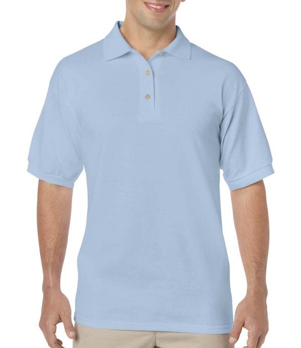 DryBlend Adult Jersey Polo Kleur Light Blue