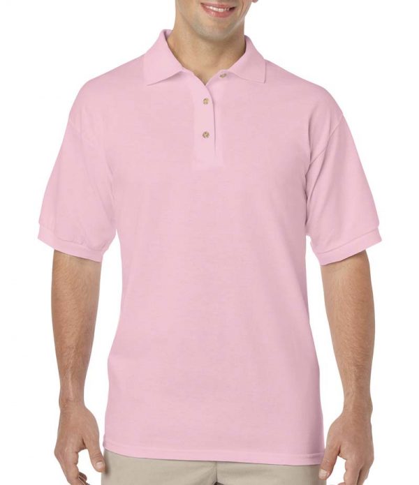 DryBlend Adult Jersey Polo Kleur Light Pink