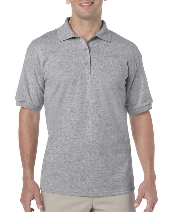 DryBlend Adult Jersey Polo Kleur Sport Grey