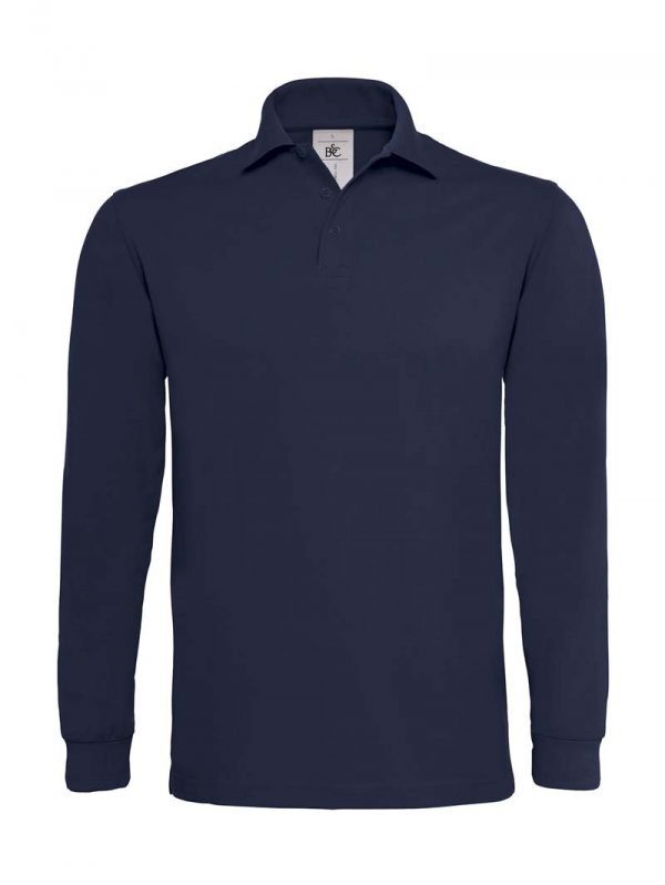 Heavymill LSL Polo Kleur Navy