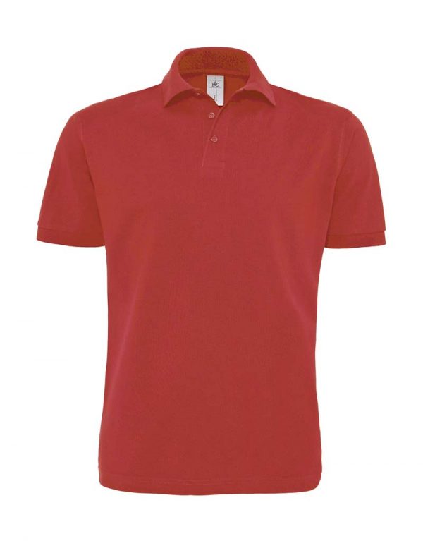 Heavymill Pique Polo Kleur Red