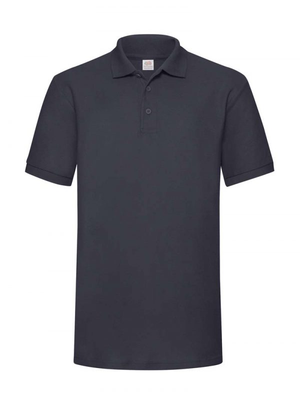 Heavyweight 65 35 Polo Kleur Deep Navy