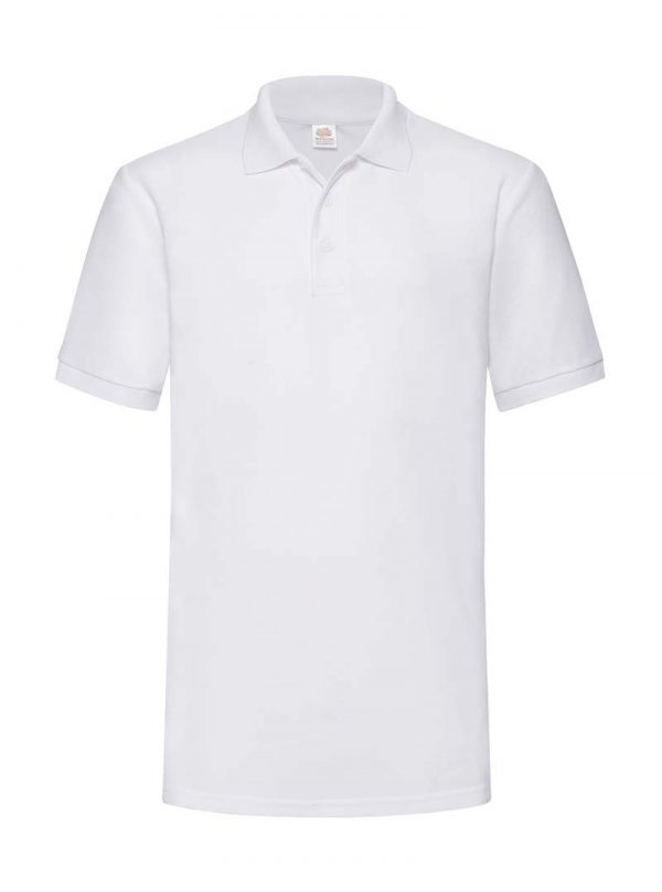 Heavyweight 65 35 Polo Kleur White