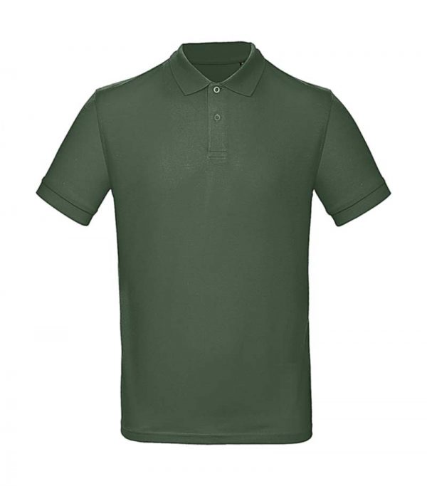 Inspire Polo Men Kleur Bottle Green