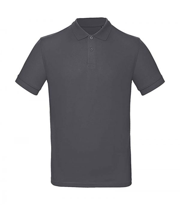 Inspire Polo Men Kleur Dark Grey