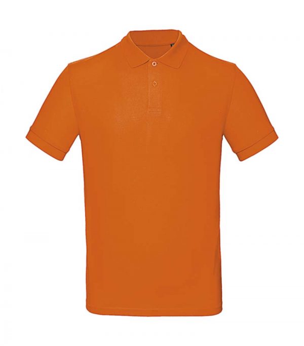 Inspire Polo Men Kleur Orange