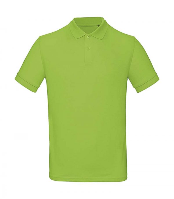 Inspire Polo Men Kleur Orchid Green