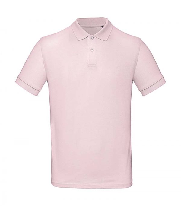 Inspire Polo Men Kleur Orchid Pink