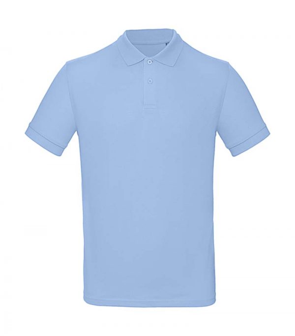 Inspire Polo Men Kleur Sky Blue