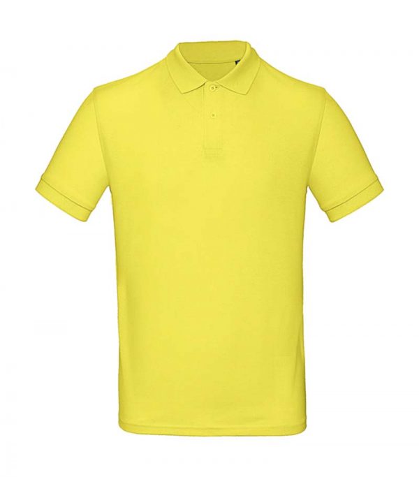 Inspire Polo Men Kleur Solar Yellow