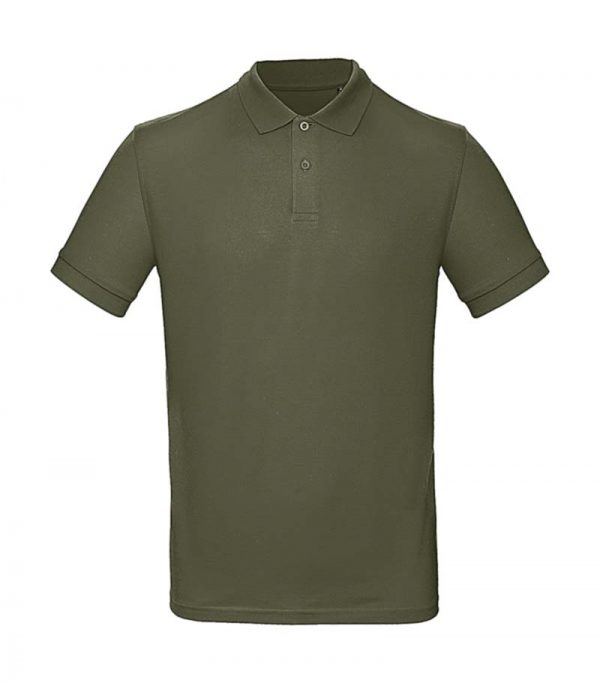 Inspire Polo Men Kleur Urban Khaki