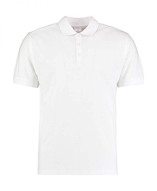 Klassic Slim Fit Polo Superwash 60º Kleur White