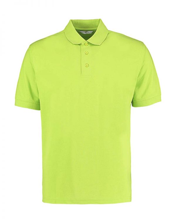 Mens Classic Fit Polo Superwash 60º Kleur Lime