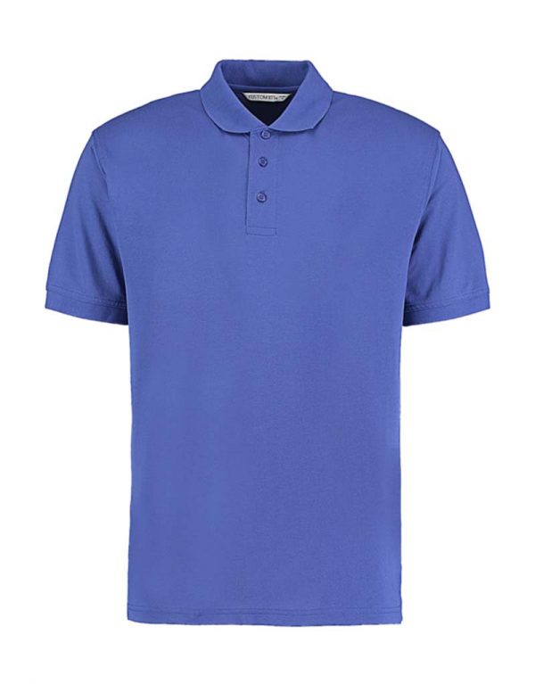 Mens Classic Fit Polo Superwash 60º Kleur Royal