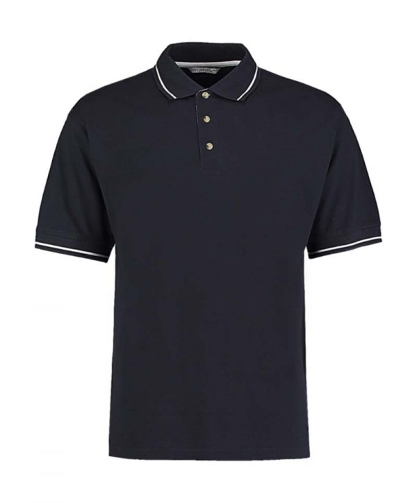 Mens Classic Fit St. Mellion Polo Kleur Navy White