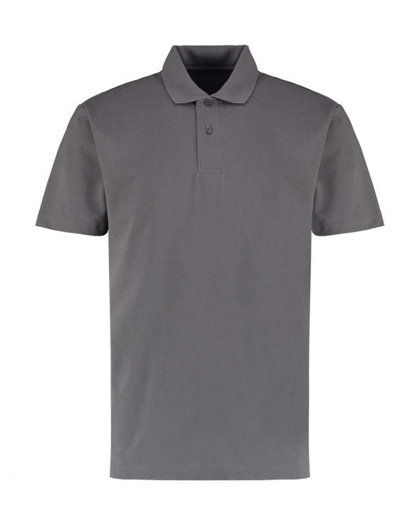 Mens Regular Fit Workforce Polo Kleur Dark Grey Marl