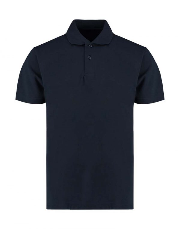 Mens Regular Fit Workforce Polo Kleur Navy