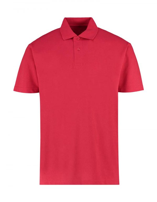 Mens Regular Fit Workforce Polo Kleur Red