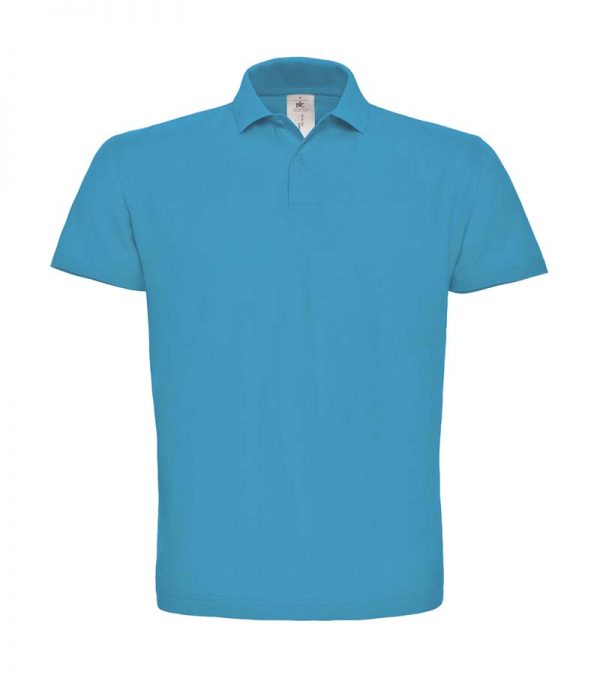 Pique Polo Shirt Kleur Atoll