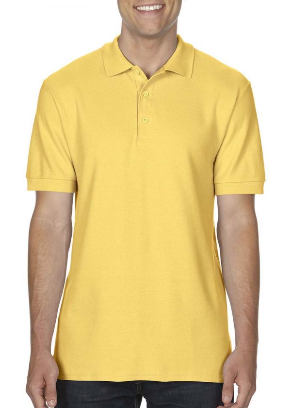 Premium Cotton Double Piqué Polo Kleur Daisy