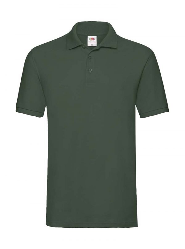 Premium Polo Kleur Bottle Green