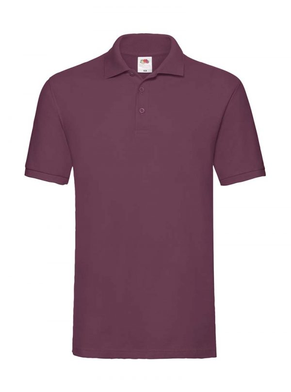 Premium Polo Kleur Burgundy