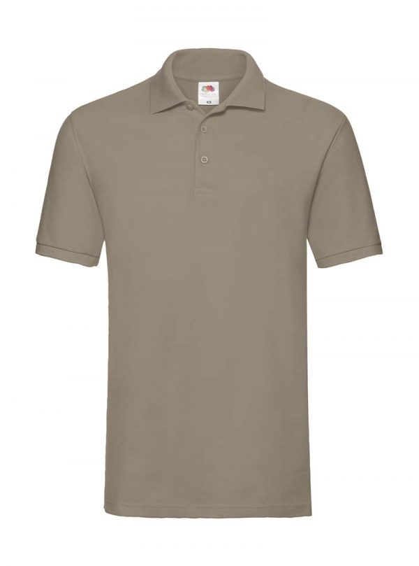 Premium Polo Kleur Khaki