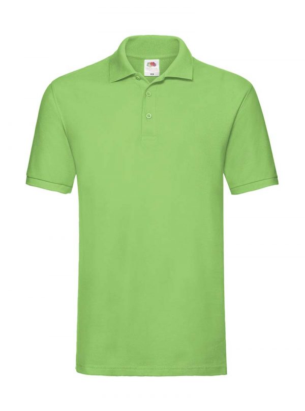 Premium Polo Kleur Lime Green