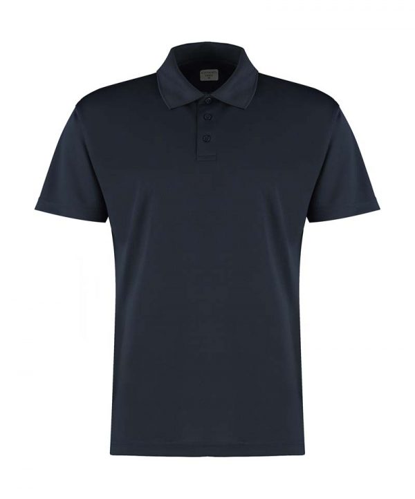 Regular Fit Cooltex Plus Micro Mesh Polo Kleur Navy