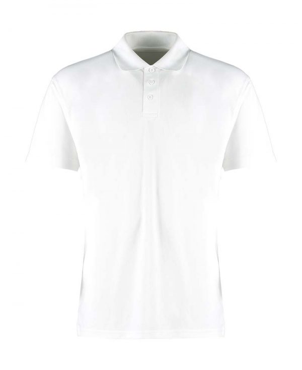 Regular Fit Cooltex Plus Micro Mesh Polo Kleur White